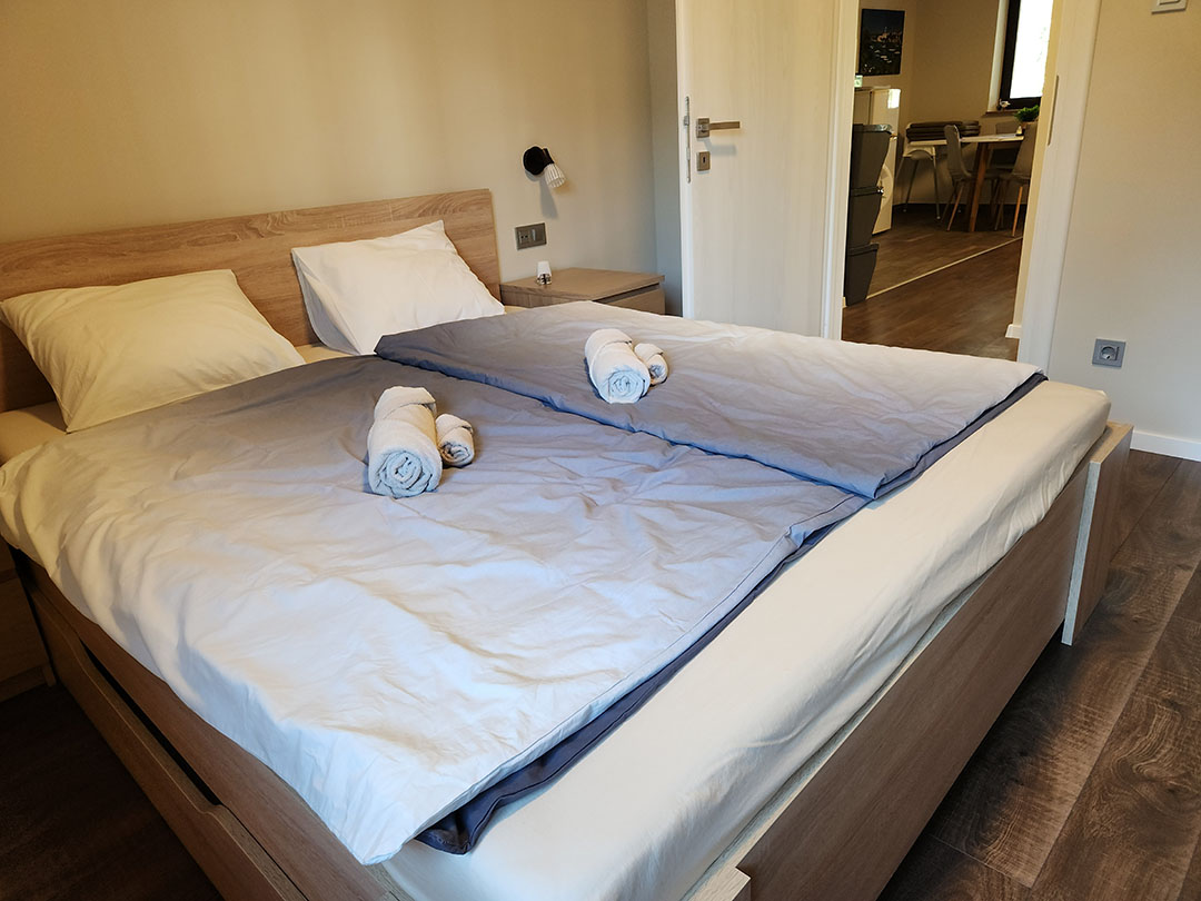 Jasmin Apartman — hálószoba
